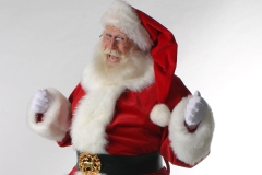 Traditional Red Velvet Santa Suit