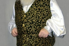Greenwgoldbrocadevest