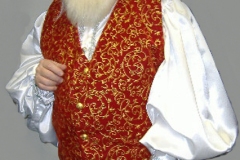Redwgoldbrocadevest
